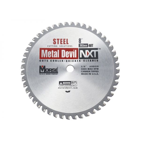 CSM948NSC x 48T Metal Devil® NXT Metal Cutting Circular Saw Blades, 1in  Arbor