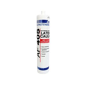 White Siliconized Latex Sealant 10.1oz Tube - 12/Case