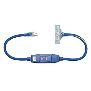 Extension Cord In-Line GFCI with Power Block