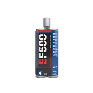 EF600 High Performance Structural Pure Epoxy 22oz (627mL) w/ Mixing Nozzle 12/Case - 432/Pallet