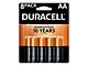 Duracell AA Batteries 8 Pack - 8/Case