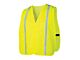 Safety Vest Lime Reflective Tape